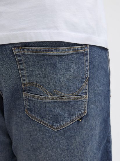 Jack & Jones Mike Fox CB 082 Jeans Blue Denim - Kavbojke & hlače - Moške Kavbojke in Hlače za Močnejše Postave