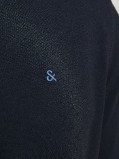 Jack & Jones PAULOS Short Sleeve Polo Dark Navy/PS - Polo majice - Moške Polo Majice za Močnejše Postave