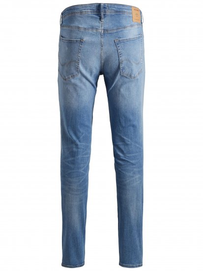 Jack & Jones Liam Jeans Blue Denim - Kavbojke & hlače - Moške Kavbojke in Hlače za Močnejše Postave