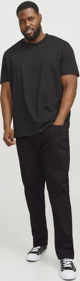 Jack & Jones TIM ORIGNIAL CB 816 Jeans Black Denim - Kavbojke & hlače - Moške Kavbojke in Hlače za Močnejše Postave