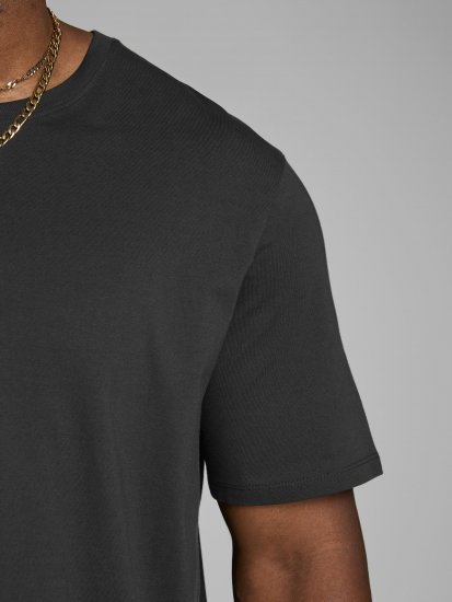 Jack & Jones Organic Basic T-shirt Black - Kratke Majice - Moške kratke majice za močnejše postave