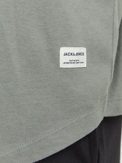 Jack & Jones NOA Crew Neck T-Shirt Grey - Kratke Majice - Moške kratke majice za močnejše postave