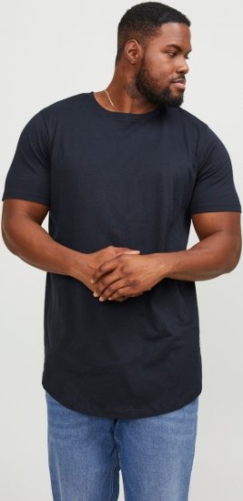 Jack & Jones NOA Crew Neck T-Shirt Navy Blazer - Kratke Majice - Moške kratke majice za močnejše postave