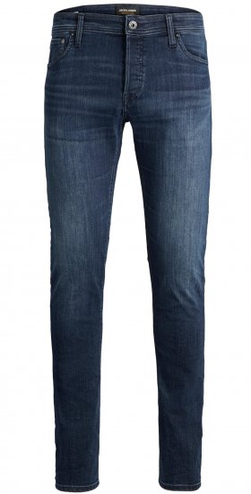 Jack & Jones GLENN ORIGINAL AM 812 Jeans Blue Denim - Kavbojke & hlače - Moške Kavbojke in Hlače za Močnejše Postave
