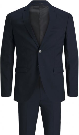 Jack & Jones FRANCO Suit Dark Navy - Obleke - Velike številke oblek za moške