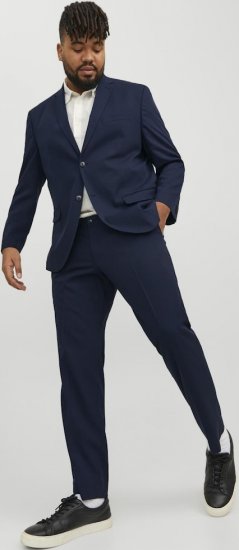 Jack & Jones FRANCO Suit Dark Navy - Obleke - Velike številke oblek za moške