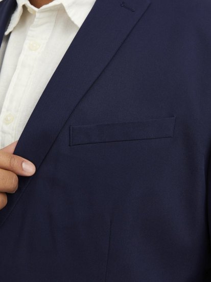 Jack & Jones FRANCO Suit Medieval Blue - Obleke - Velike številke oblek za moške