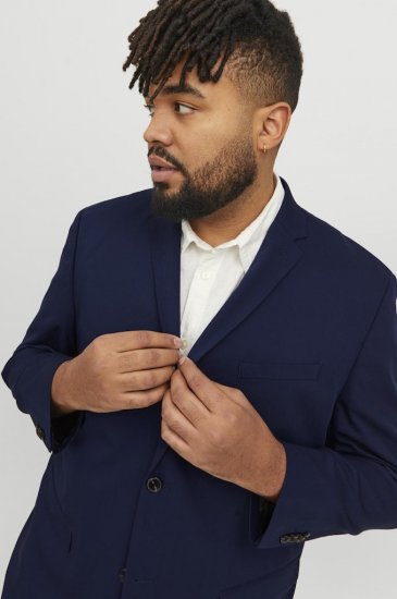 Jack & Jones FRANCO Suit Medieval Blue - Obleke - Velike številke oblek za moške