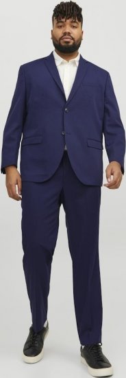 Jack & Jones FRANCO Suit Medieval Blue - Obleke - Velike številke oblek za moške