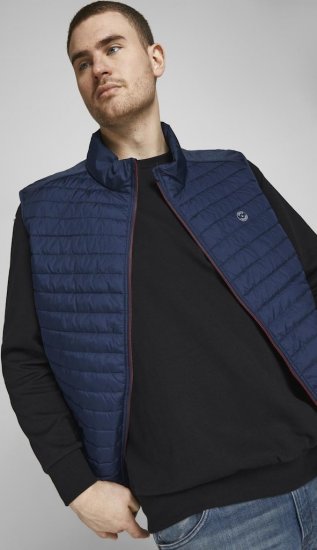 Jack & Jones Basic Sweatshirt Black - Puloverji & jopice - Moški Puloverji & Jopice za Močnejše Postave