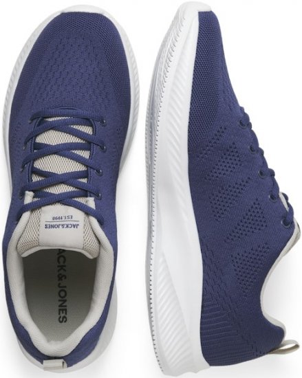 Jack & Jones Croxley Sneakers Medieval Blue/Moonbeam - Moški čevlji 40-52 - 