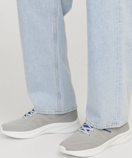 Jack & Jones Croxley Sneakers Grey/Monaco Blue - Moški čevlji 40-52 - 