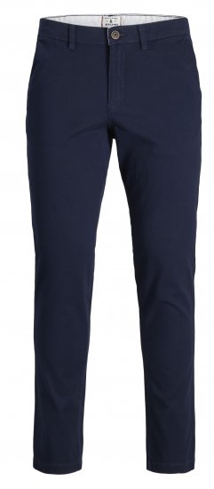 Jack & Jones JPSTMARCO JJDAVE Chinos Navy Blazer - Kavbojke & hlače - Moške Kavbojke in Hlače za Močnejše Postave