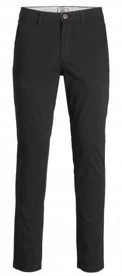 Jack & Jones Marco Dave Chinos Black - Kavbojke & hlače - Moške Kavbojke in Hlače za Močnejše Postave