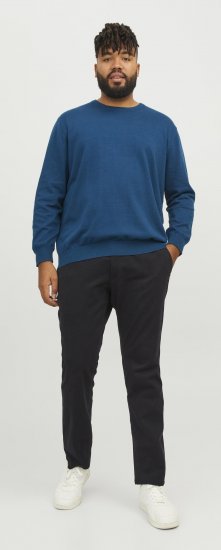 Jack & Jones Marco Dave Chinos Black - Kavbojke & hlače - Moške Kavbojke in Hlače za Močnejše Postave