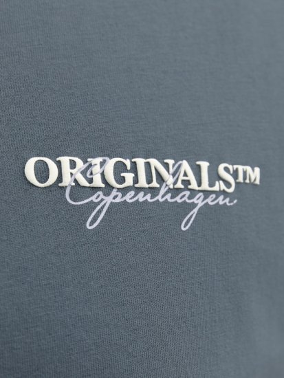 Jack & Jones Lington Crew Neck T-Shirt Grey - Kratke Majice - Moške kratke majice za močnejše postave