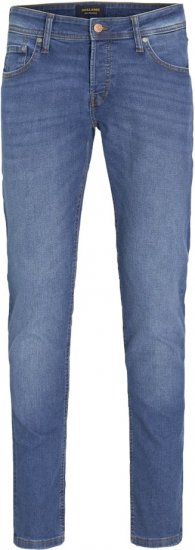 Jack & Jones GLENN ORIGINAL SQ 223 Jeans Blue Denim - Kavbojke & hlače - Moške Kavbojke in Hlače za Močnejše Postave