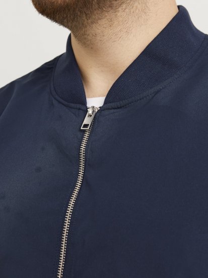 Jack & Jones RUSH Bomber Jacket Navy Blazer - Jakne - Moške bunde za Močnejše Postave