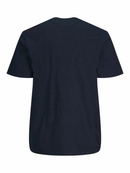 Jack & Jones Summerskull T-Shirt Navy Blazer - Kratke Majice - Moške kratke majice za močnejše postave
