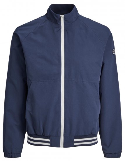 Jack & Jones JORLUKE Light Bomber Jacket Navy - Jakne - Moške bunde za Močnejše Postave