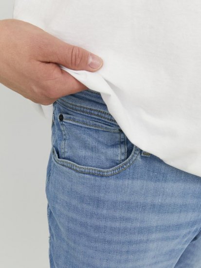 Jack & Jones MIKE ORIGINAL AM 783 Jeans Blue Denim - Kavbojke & hlače - Moške Kavbojke in Hlače za Močnejše Postave