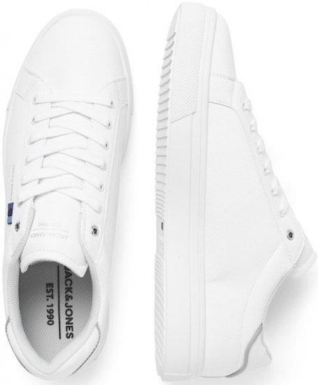 Jack & Jones Bale Sneakers Bright White - Moški čevlji 40-52 - 