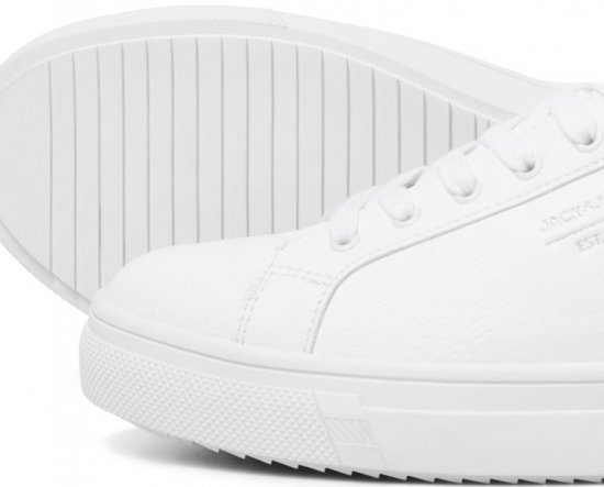 Jack & Jones Bale Sneakers Bright White - Moški čevlji 40-52 - 