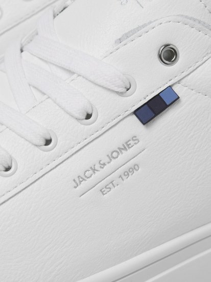 Jack & Jones Bale Sneakers Bright White - Moški čevlji 40-52 - 