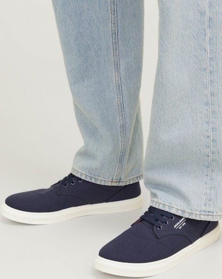 Jack & Jone Mission Canvas Sneakers Navy Blazer - Moški čevlji 40-52 - 