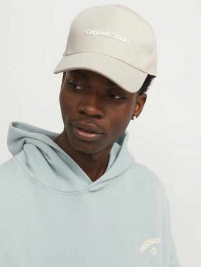 Jack & Jones Vesterbro Baseball Cap Moonbeam - Modni dodatki - 