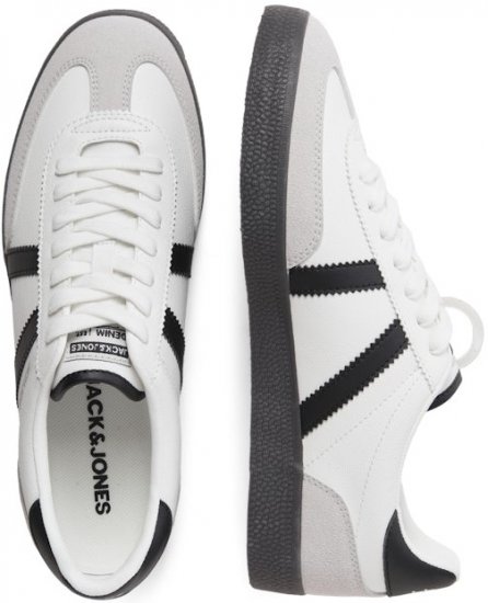 Jack & Jones Mambo Special Sneakers Bright White/Anthracite - Moški čevlji 40-52 - 