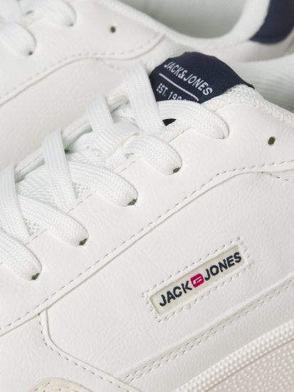 Jack & Jones Bounce Sneakers White/Navy BLAZE - Moški čevlji 40-52 - 