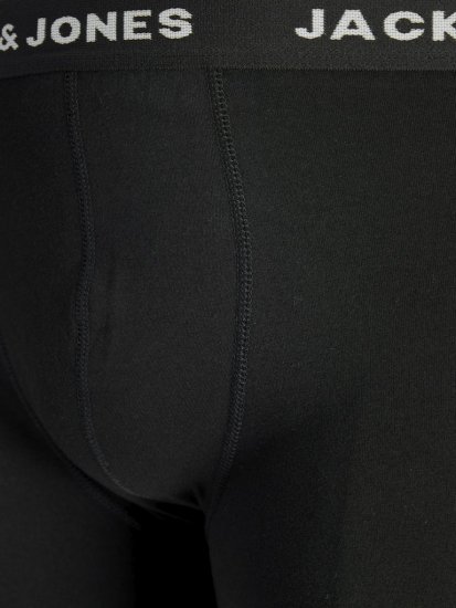 Jack & Jones BASIC Trunks 7-Pack Black - Spodnje perilo & kopalne hlače - Moško Spodnje Perilo za močnejše postave