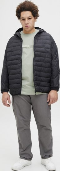 Jack & Jones Tarmac Branding Crew Neck T-Shirt Green - Kratke Majice - Moške kratke majice za močnejše postave