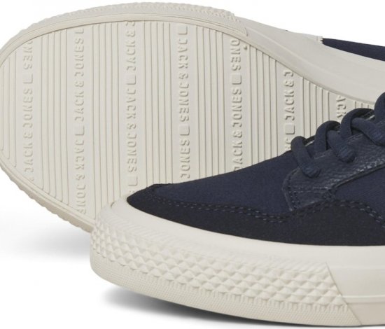 Jack & Jones Morden Canvas Special Sneakers Navy Blazer/MarshM - Moški čevlji 40-52 - 