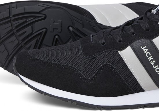 Jack & Jones Stellar Mesh Sneakers Black - Moški čevlji 40-52 - 