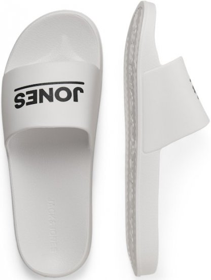 Jack & Jones Wollie Slippers White - Moški čevlji 40-52 - 