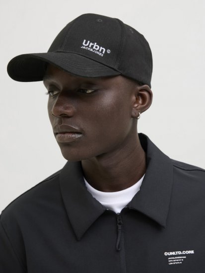 Jack & Jones Urban Baseball Cap Black - Modni dodatki - 