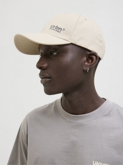 Jack & Jones Urban Baseball Cap Moonbeam - Modni dodatki - 