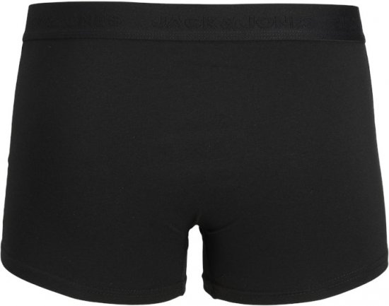 Jack & Jones TONE IN TONE Trunks 5-Pack Black - Spodnje perilo & kopalne hlače - Moško Spodnje Perilo za močnejše postave