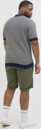 Jack & Jones Dave Chino Shorts Green - Kratke hlače - Moške Kratke Hlače za Močnejše Postave