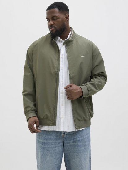 Jack & Jones Brad Bomber Jacket Tea Leaf - Jakne - Moške bunde za Močnejše Postave