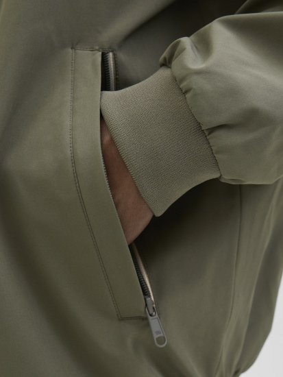 Jack & Jones Brad Bomber Jacket Tea Leaf - Jakne - Moške bunde za Močnejše Postave