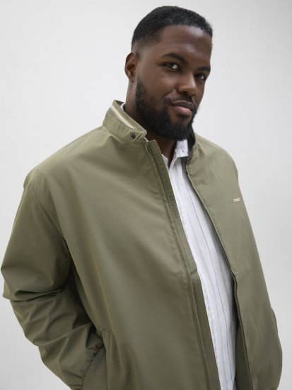 Jack & Jones Brad Bomber Jacket Tea Leaf - Jakne - Moške bunde za Močnejše Postave