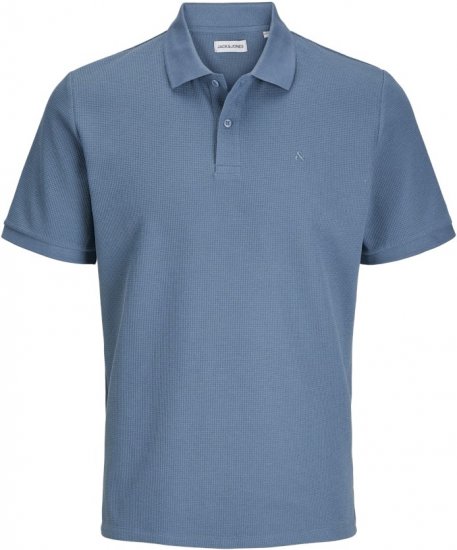 Jack & Jones AUSTIN CLASSIC Polo Blue - Polo majice - Moške Polo Majice za Močnejše Postave