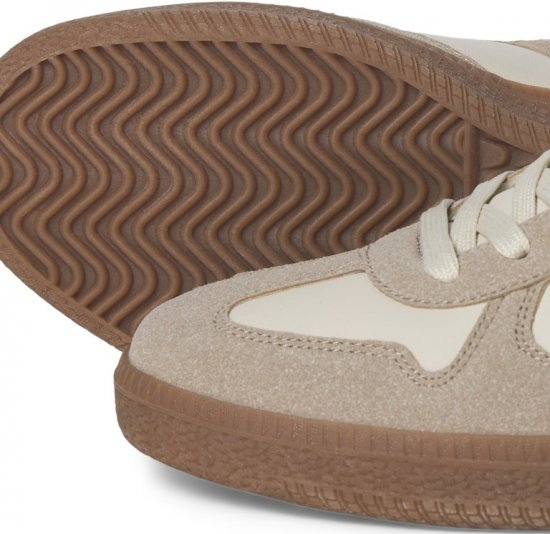 Jack & Jones Valencia Sneakers Grey/Savannah Tan - Moški čevlji 40-52 - 