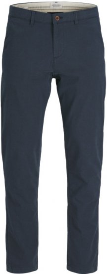 Jack & Jones Marco Erik Chino Pants Navy Blazer - Kavbojke & hlače - Moške Kavbojke in Hlače za Močnejše Postave