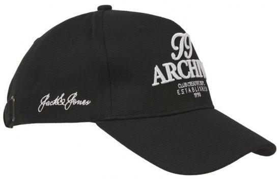 Jack & Jones Frame Haines Cap Black - Modni dodatki - 