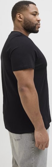Jack & Jones Anatomy Skull Crew Neck T-Shirt Black - Kratke Majice - Moške kratke majice za močnejše postave