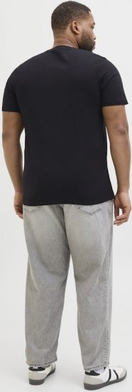 Jack & Jones Anatomy Skull Crew Neck T-Shirt Black - Kratke Majice - Moške kratke majice za močnejše postave